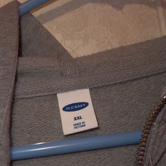 Grey old navy qaurter zip sweater - Picture 3 of 3